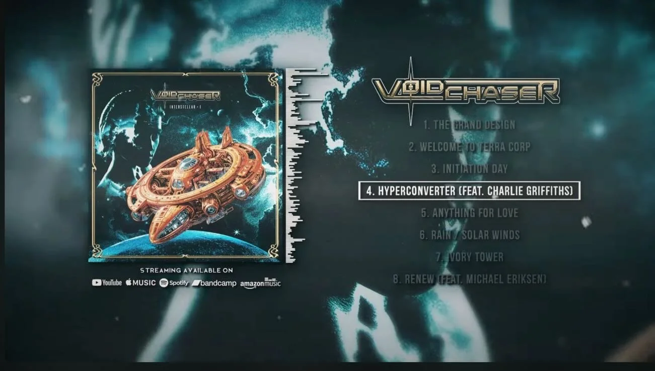 💥 Full album playthrough now available on our YouTube channel!

👉 Get your copy of INTERSTELLAR I here:
voidchaser.bandcamp.com/album/interstellar-i-lp

👉 Get yourself some brand new INTERSTELLAR I merch here: 
voidchaser.bandcamp.com/merch

For m