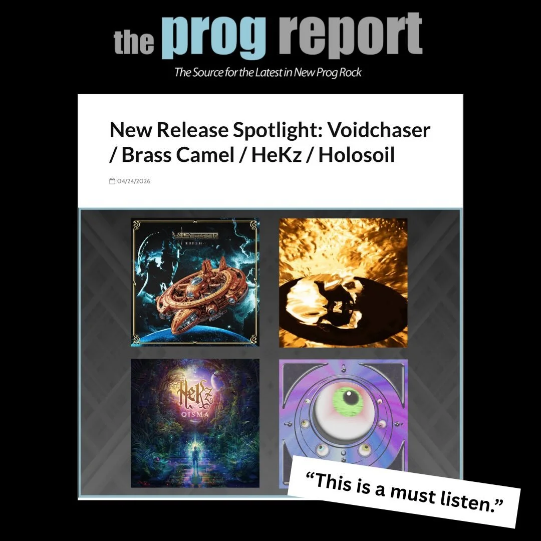 ⭐️ "This is certain to be one of the more entertaining progressive metal albums you&rsquo;ll likely hear this year, with enough depth to reward repeat listens. This is a must listen."

Thank you so much The Prog Report!

Read the full revie