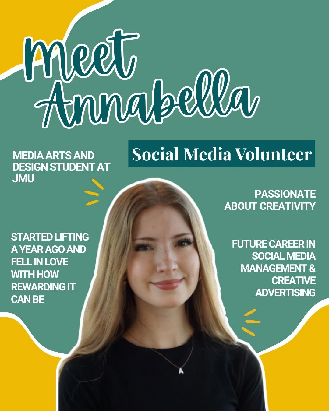 💪 Volunteer Spotlight: Annabella!

We&rsquo;re taking a moment to shine a light on the incredible volunteers who make The Strength Initiative stronger every day. 🌟

Their behind-the-scenes efforts help keep our programs running &mdash; and make str