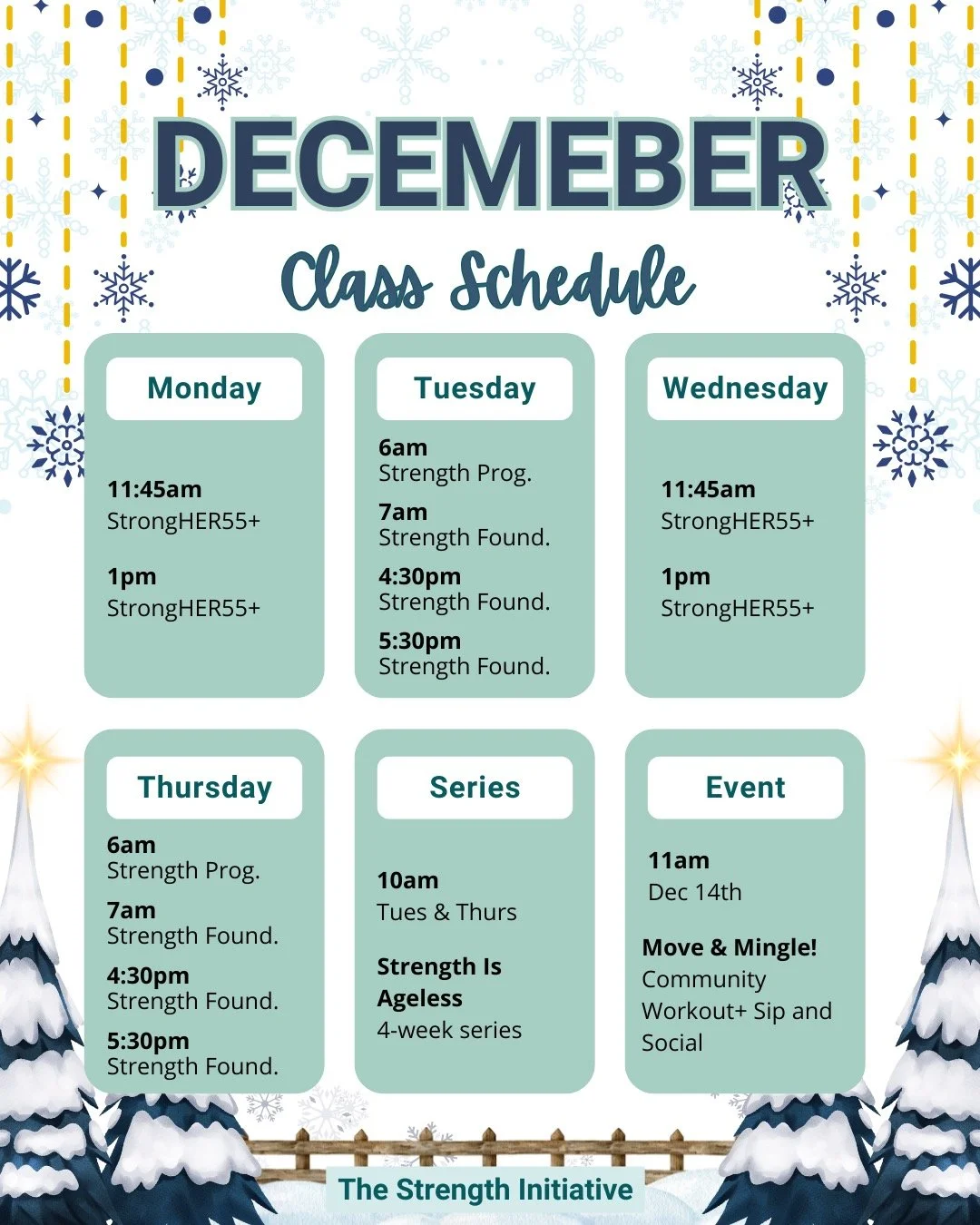 ✨Keeping things strong in December!