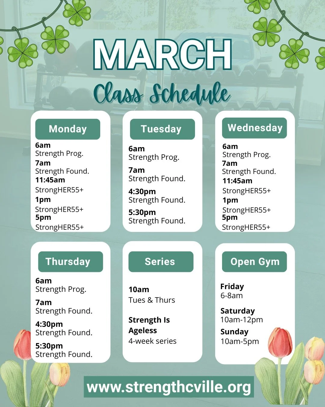 March is (finally) here!