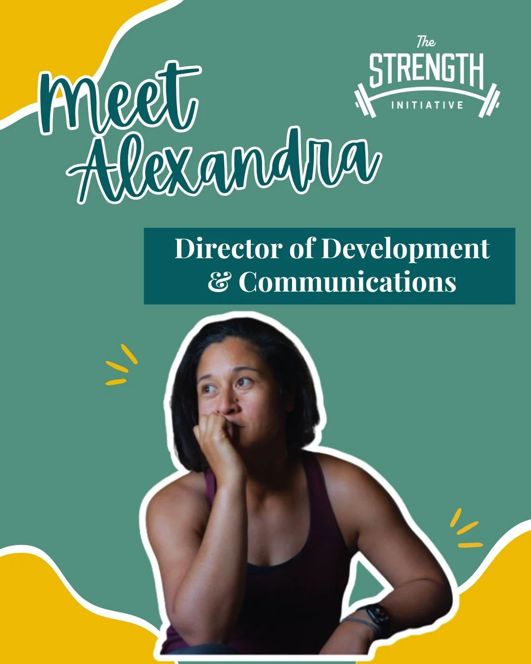 Meet Alexandra de Guzman 💪

Alexandra is a former Division I tennis player, kinesiology graduate, and founder of Apex Performance Center. She has spent her career helping athletes and individuals build strength, movement skills, and confidence throu