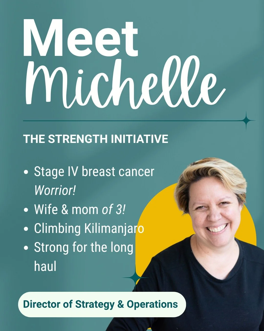 ✨We&rsquo;re proud to introduce Michelle Moshier as our Director of Strategy &amp; Operations!

Michelle brings a rare combination of systems thinking, leadership, and deep commitment to women&rsquo;s health&mdash;but what stands out most is how she 