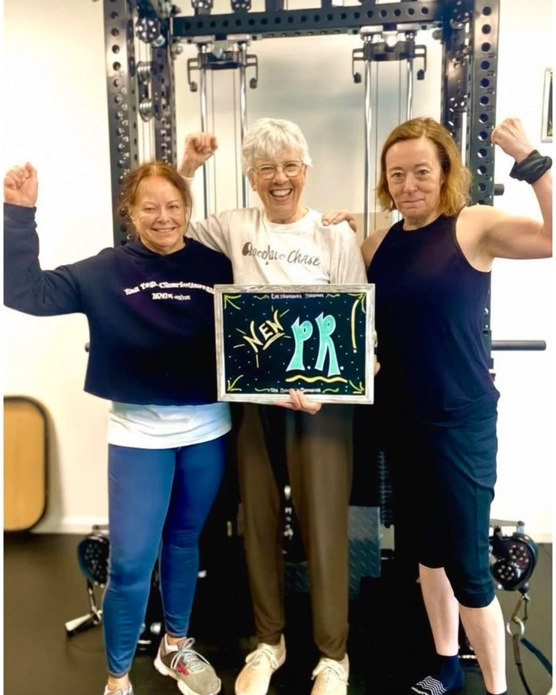 New bench press PRs for these StrongHER55+ women today! 💪

Consistency, coaching, and a group of women who continue to show up for themselves and each other week after week. 

One of the best parts of these classes is watching women celebrate each o