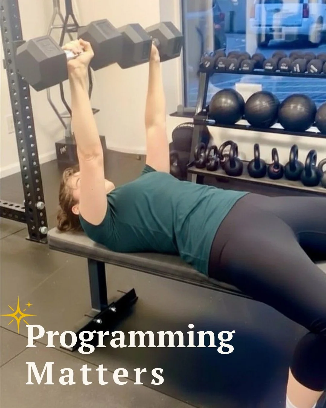 For the past month, bench press wasn't on the program. 👀

Instead, we focused on dumbbell presses&mdash;building strength through a greater range of motion, challenging stability, addressing side-to-side imbalances, and developing pressing strength 