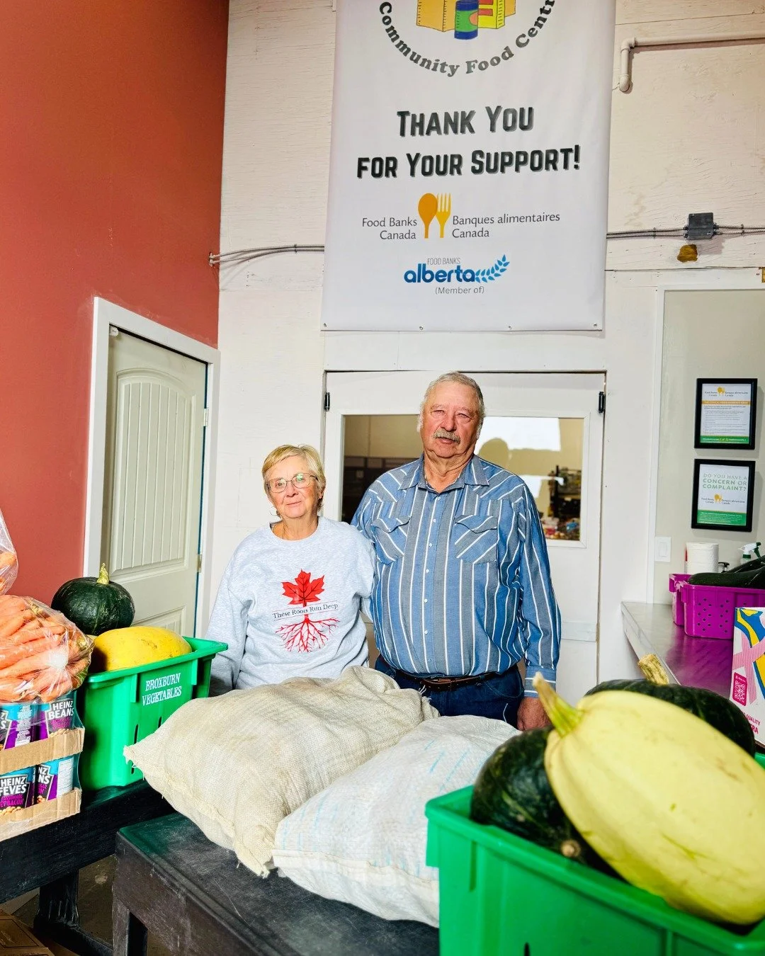 We are incredibly grateful to Norman and Heather Dodd with Room to Grow for their amazing donation this past week! 

Together, they donated over 230 pounds of fresh produce, including carrots, squash, spaghetti squash and potatoes. 🥕🍠

Having fresh