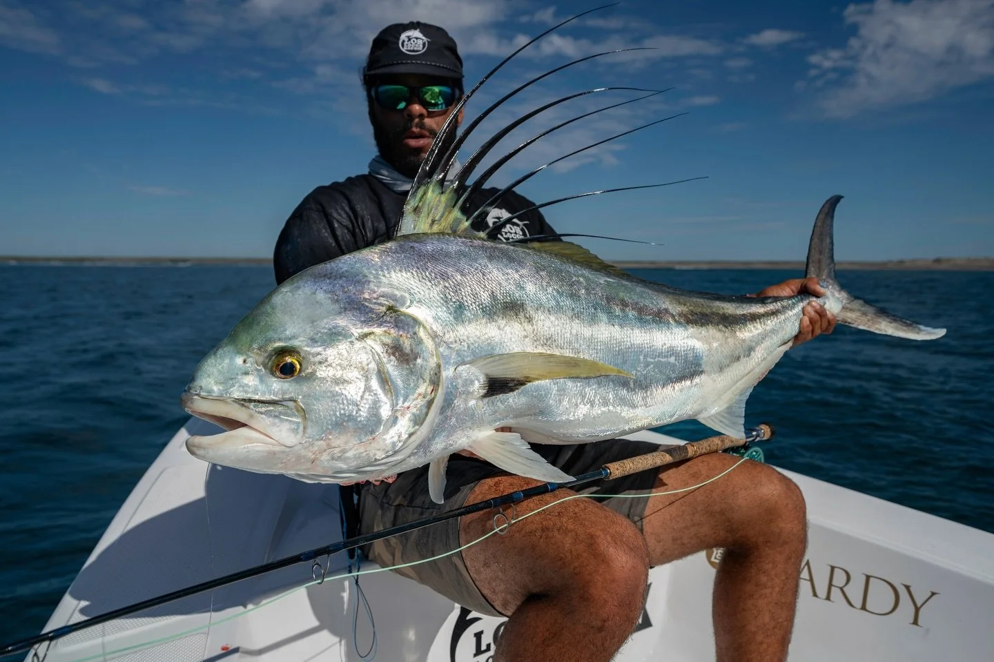 This is hands down my favorite fish I&rsquo;ve ever caught. Not just because it&rsquo;s the roosterfish of my dreams&hellip;.but because the place and the people I shared it with made it truly special. @fish_a_day also sniped a beauty of a fish

Memo