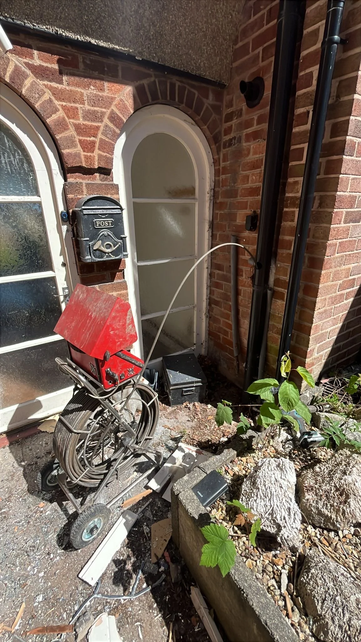 Build over drainage survey at residential property in Warrington