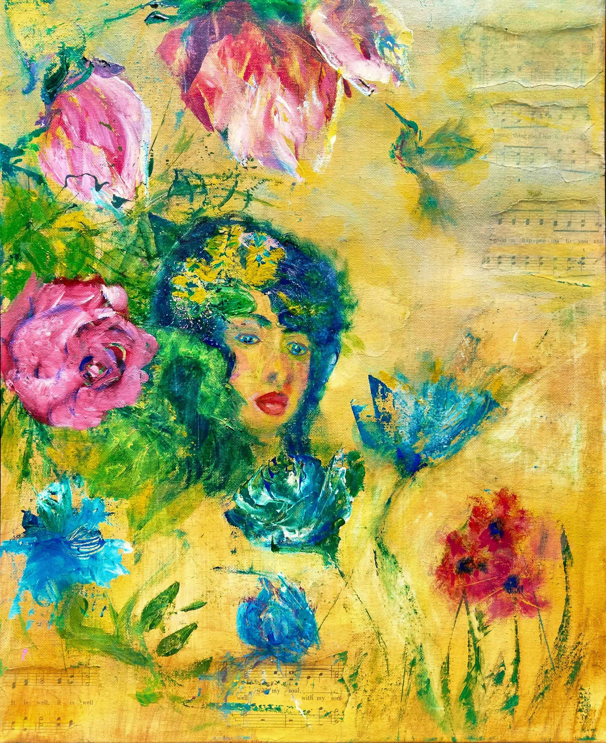 Nature Sings, oil, 20 x 16