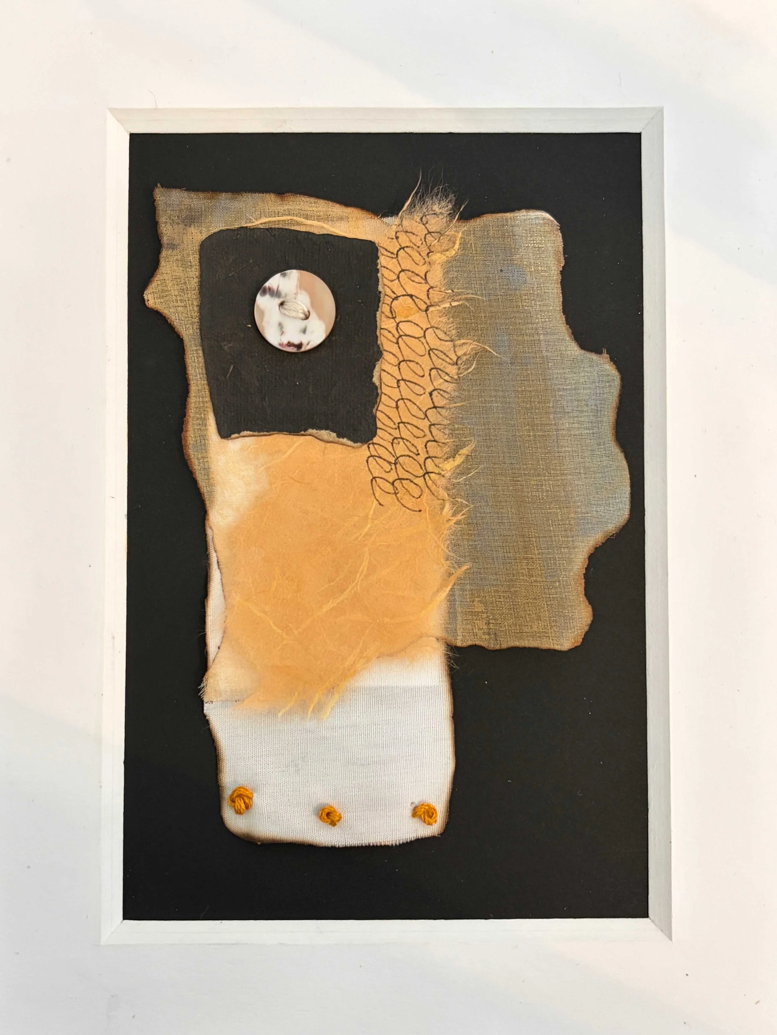 Warmth, 6 x 8 mixed media