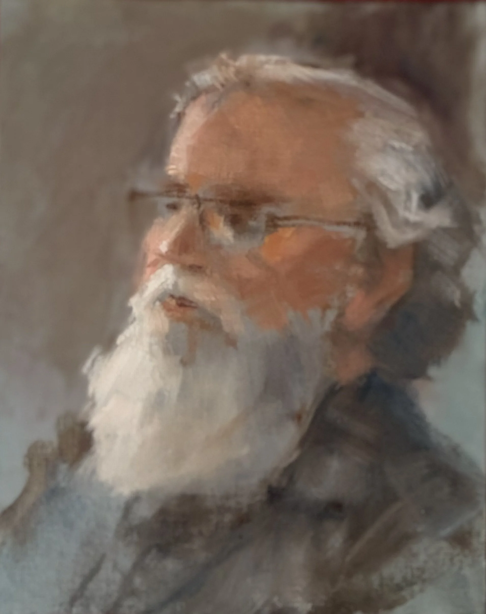 Scott, oil, 10 x 8