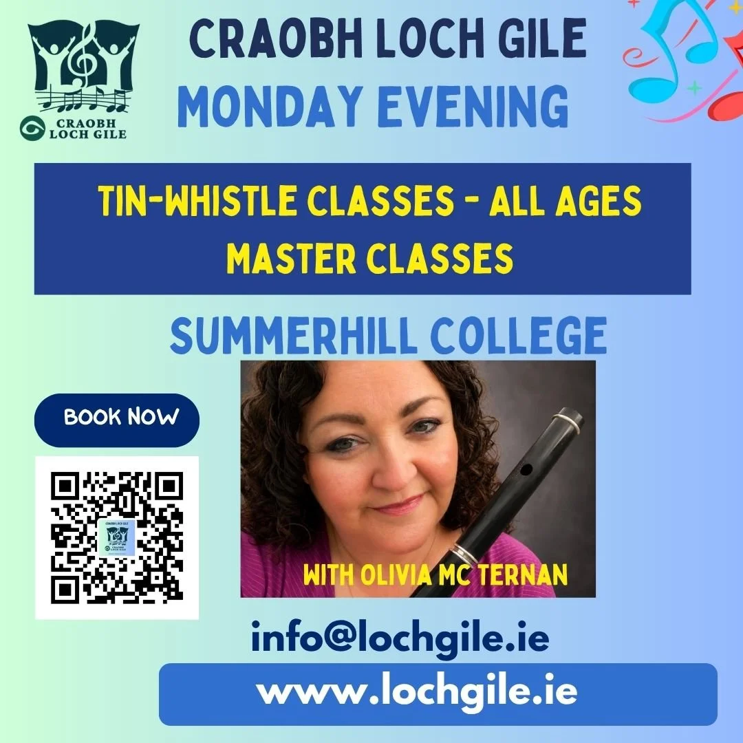 Tin-Whistle Master Classes with Olivia Mc Ternan