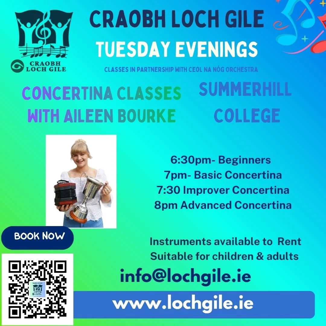 Concertina Classes - Aileen Bourke (Tuesdays)
