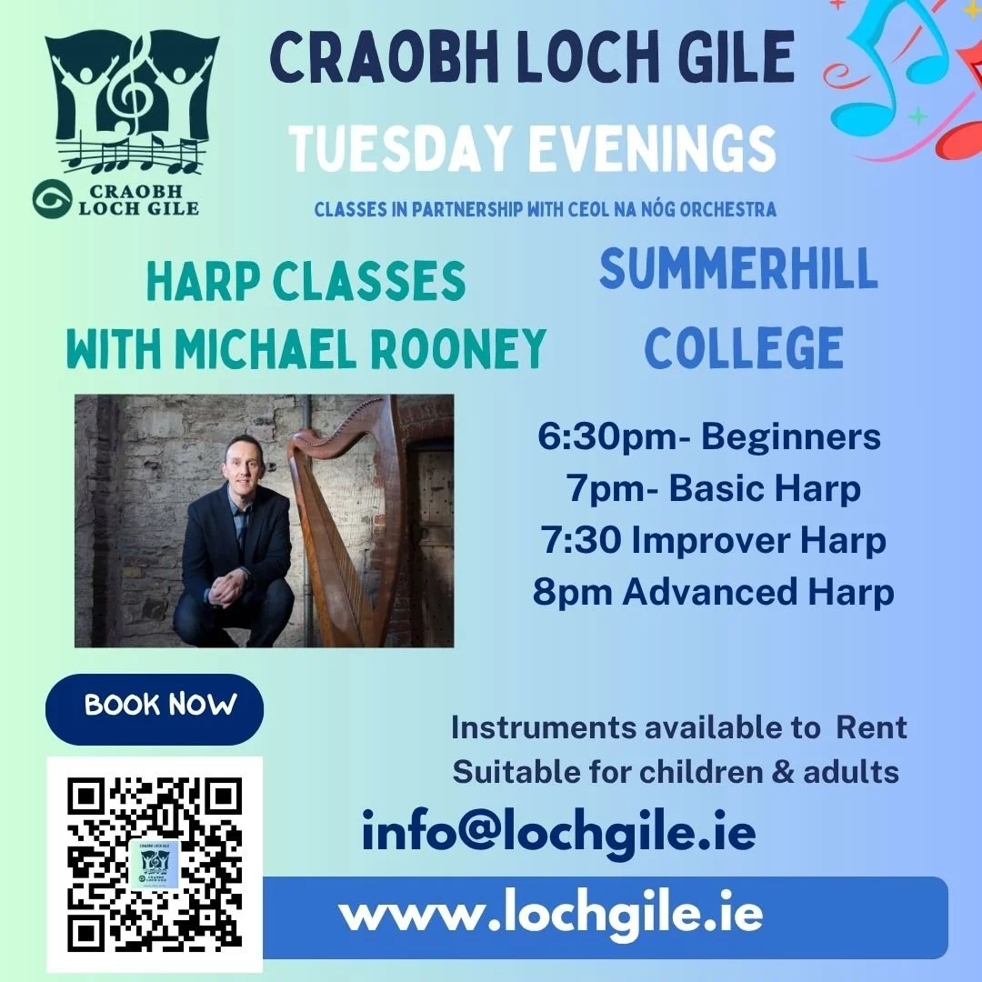Harp Classes - Michael Rooney (Tuesdays)