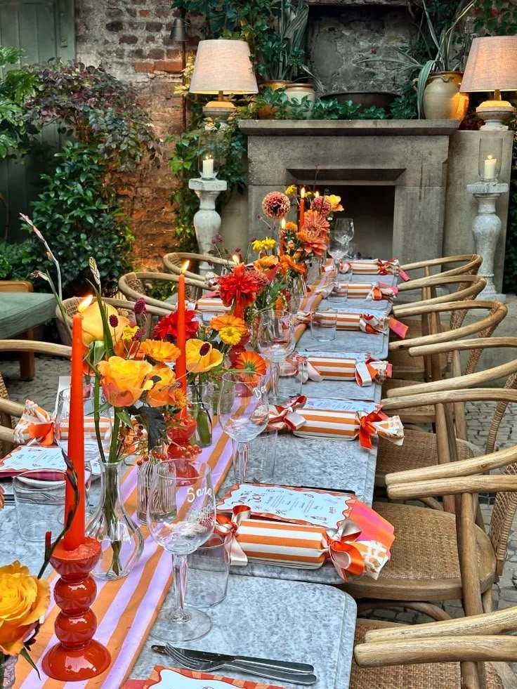 Tuesday, July 21st 7-9PM - Mixed Media Italian Tablescapes Class