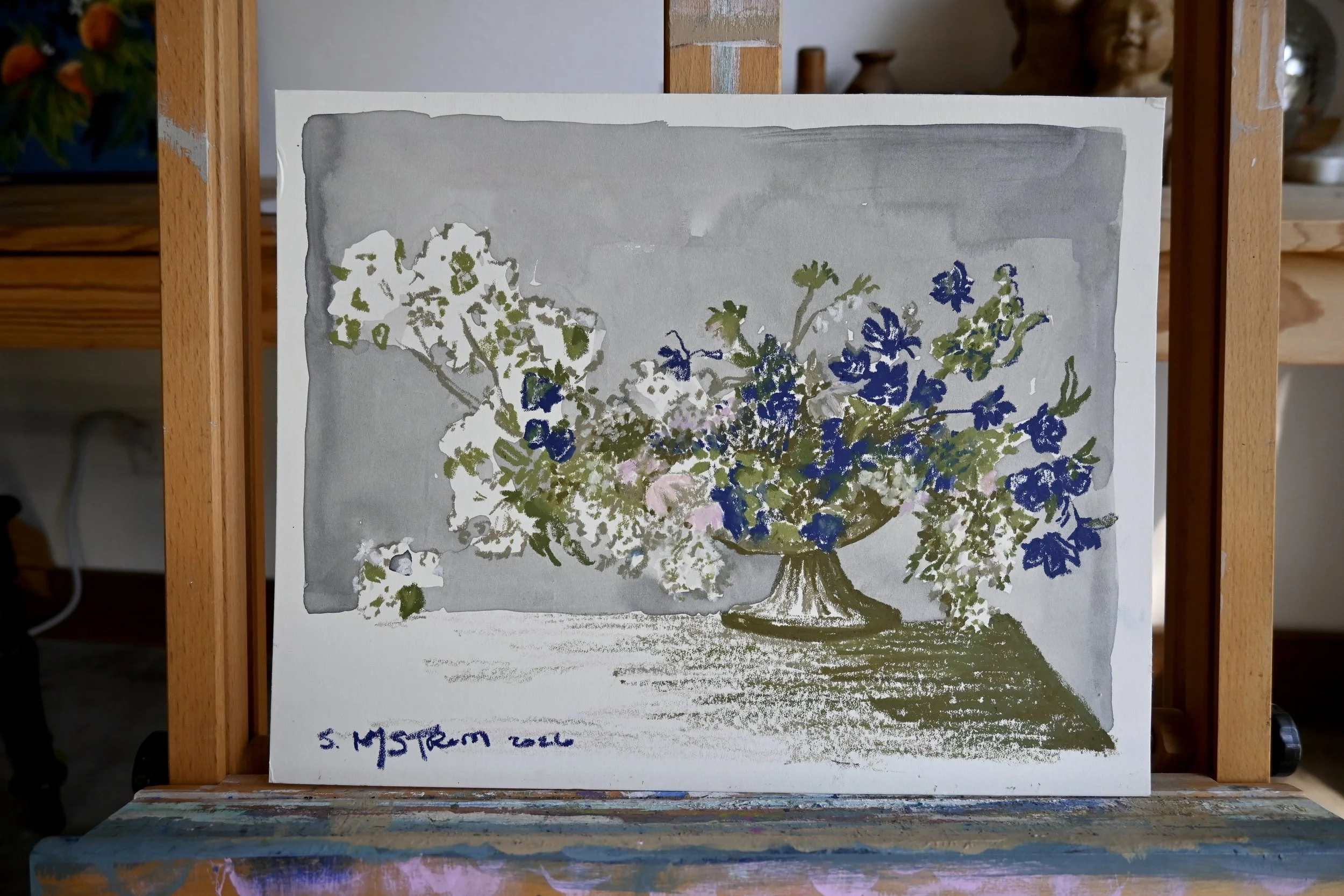 Blue Floral