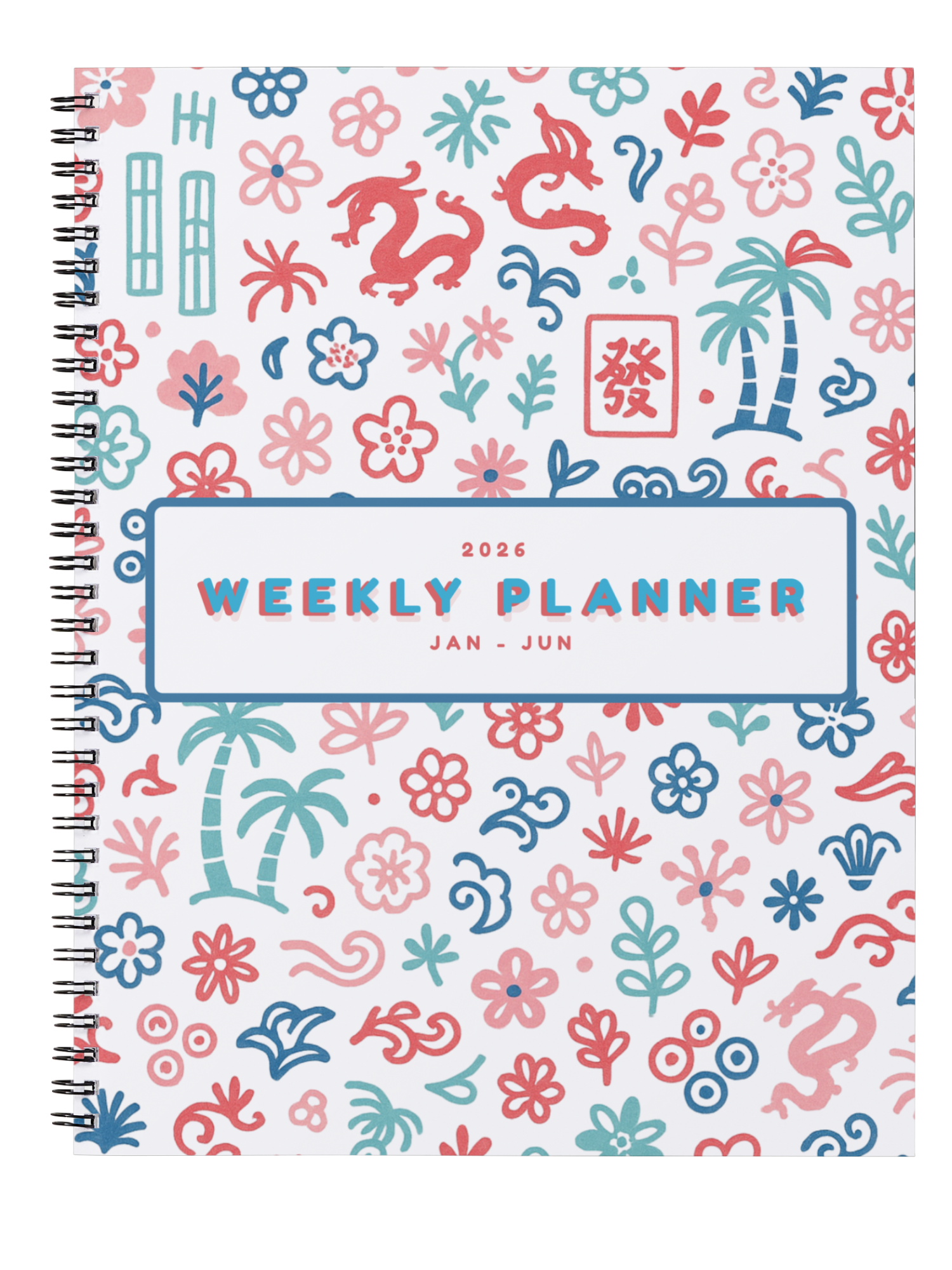 2026 Jan-Jun Weekly Planner
