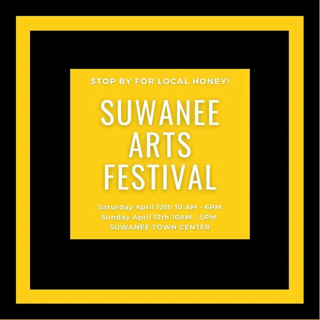 🌻🐝 It&rsquo;s here! Our first festival of 2025 &ndash; the Suwanee Arts Festival! Join us this weekend for a sweet time filled with local flavor and fun!

We&rsquo;ll have a live observation hive so you can see our bees in action, balloons for the 