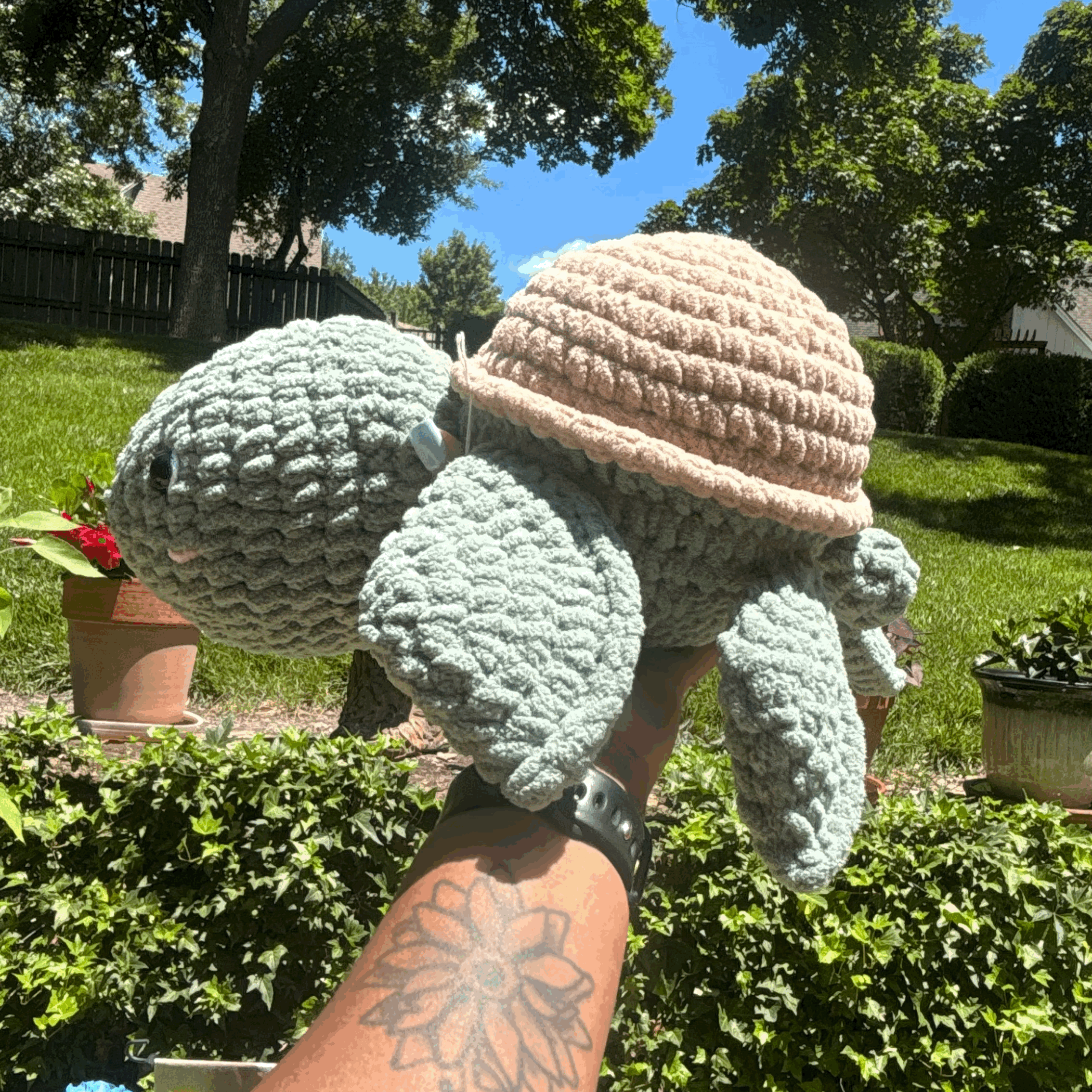 Crochet Turtle Plushie