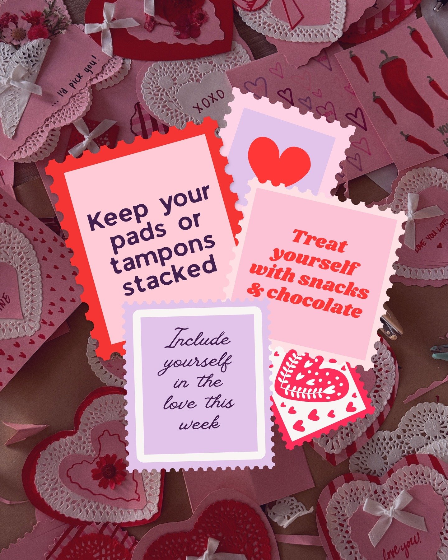 Don&rsquo;t let your period ruin Valentine&rsquo;s Day. Prep your essentials, treat yourself, and make space for a little self-love. You deserve it 💜

#PeriodsDontStopLove #ValentinesSelfCare #CycleCare #ForWomenByWomen #PeriodTips #SelfLove #WomenS