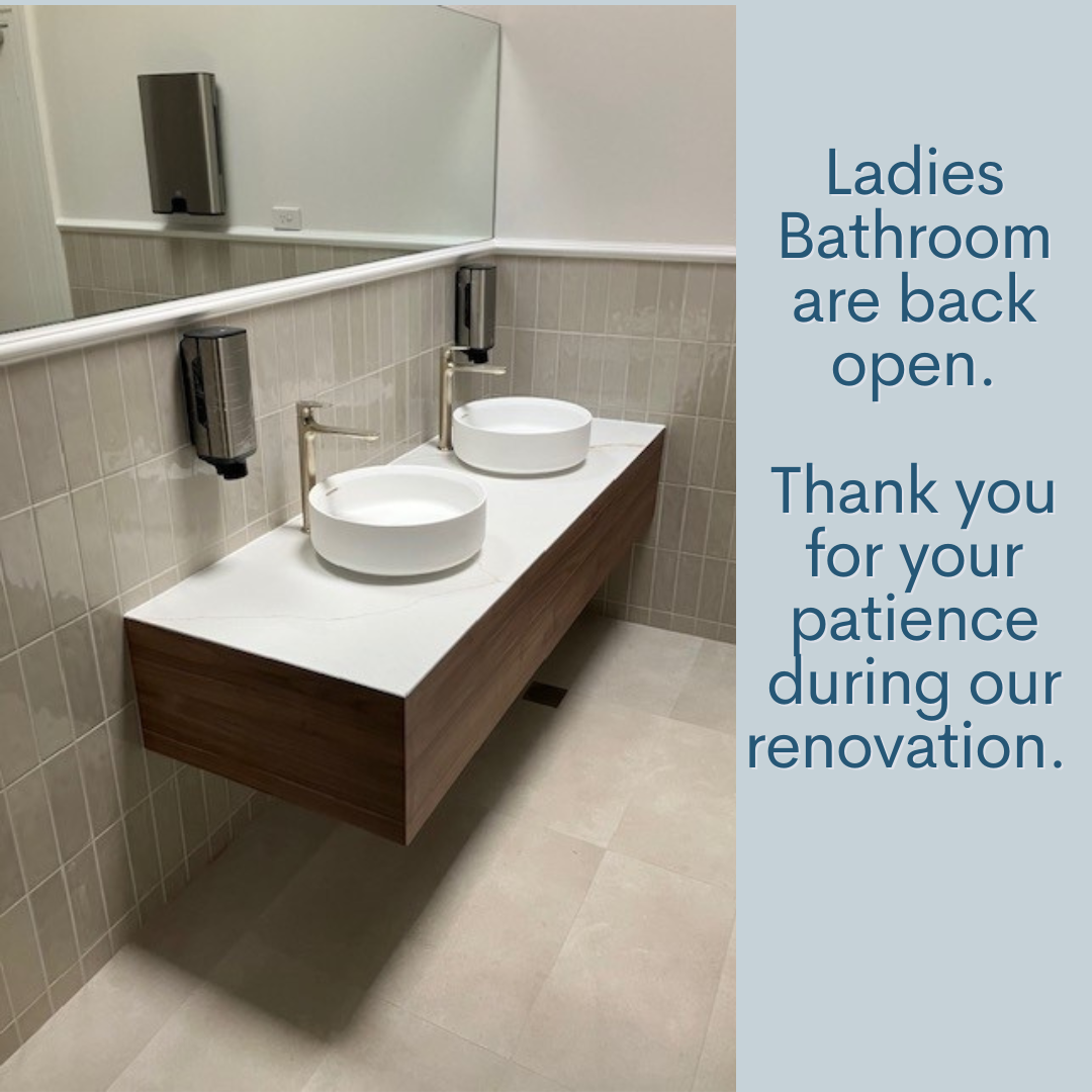 Ladies Bathroom Renovation