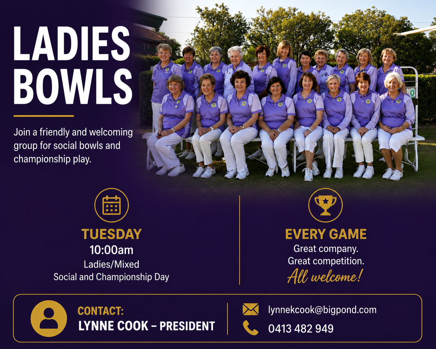 LADIES BOWLS