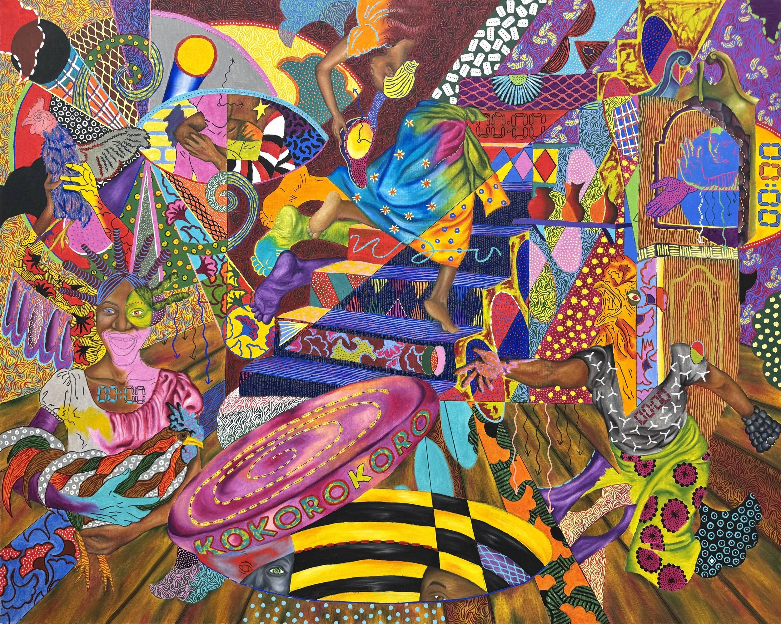 Morphing patterns into narratives: A conversation with Chimemelie Okafor