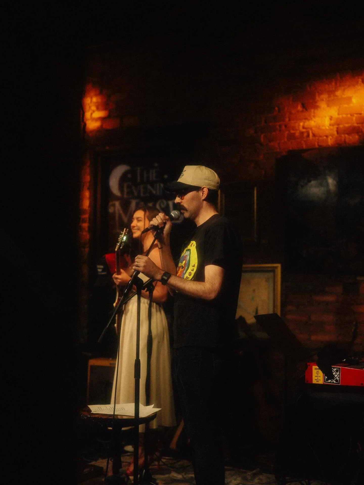 Excited to feature among many of Charlotte&rsquo;s seasoned musicians this Sunday evening at @eveningmuse. Tix in bio - save $ by purchasing advance! Local artists get a sweet discount. 

Sharing the stage: 
@samueltexasranger @justinclydewilliams @i