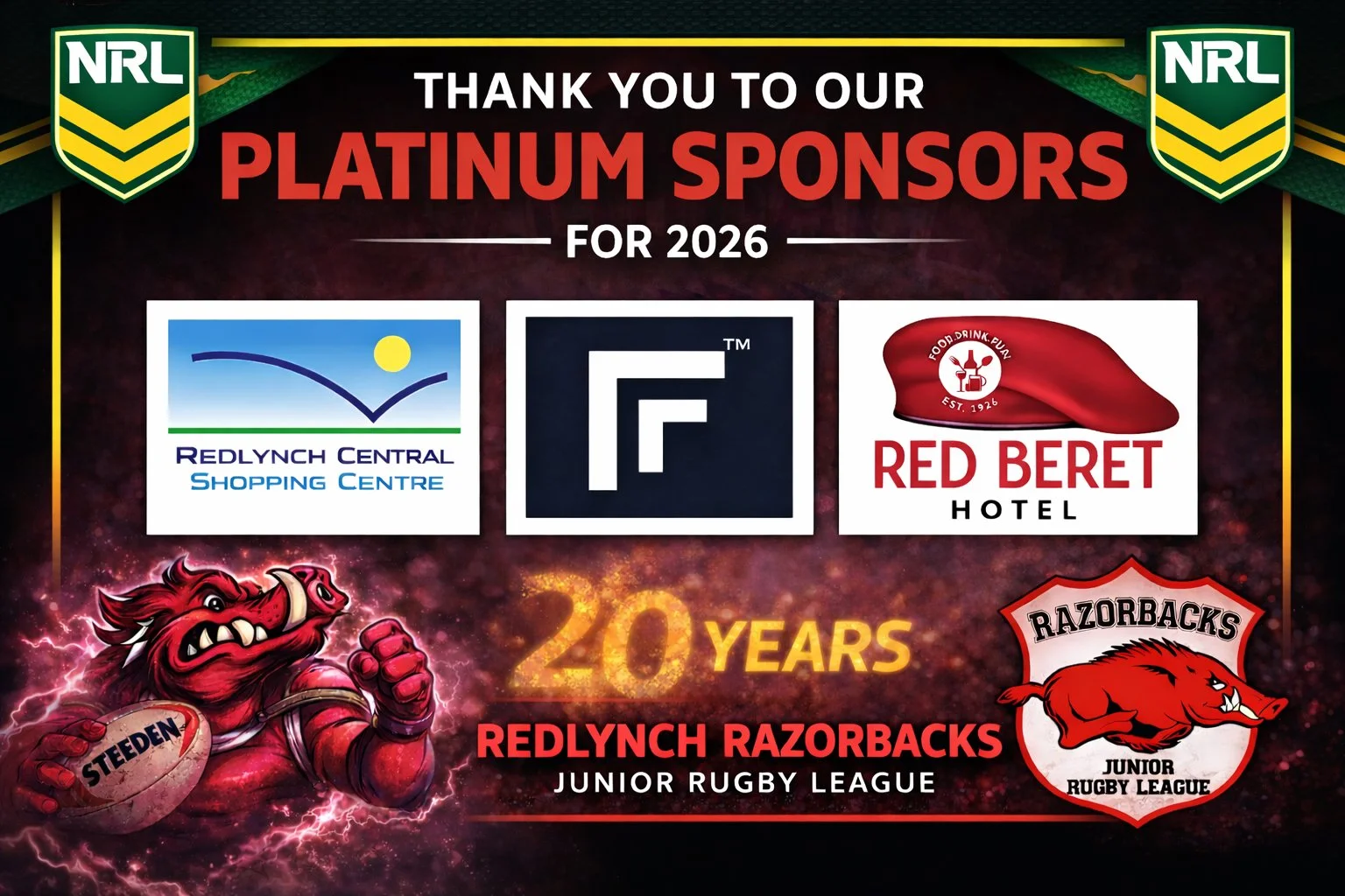 Redlynch Razorbacs Redlynch Razorbacks Rugby League