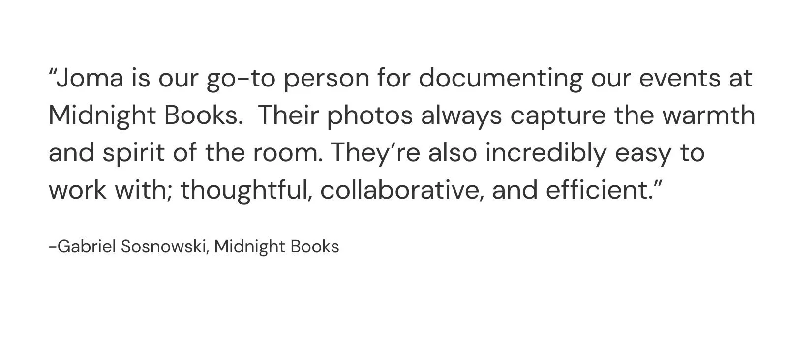 Gabriel Sosnowski, Midnight Books