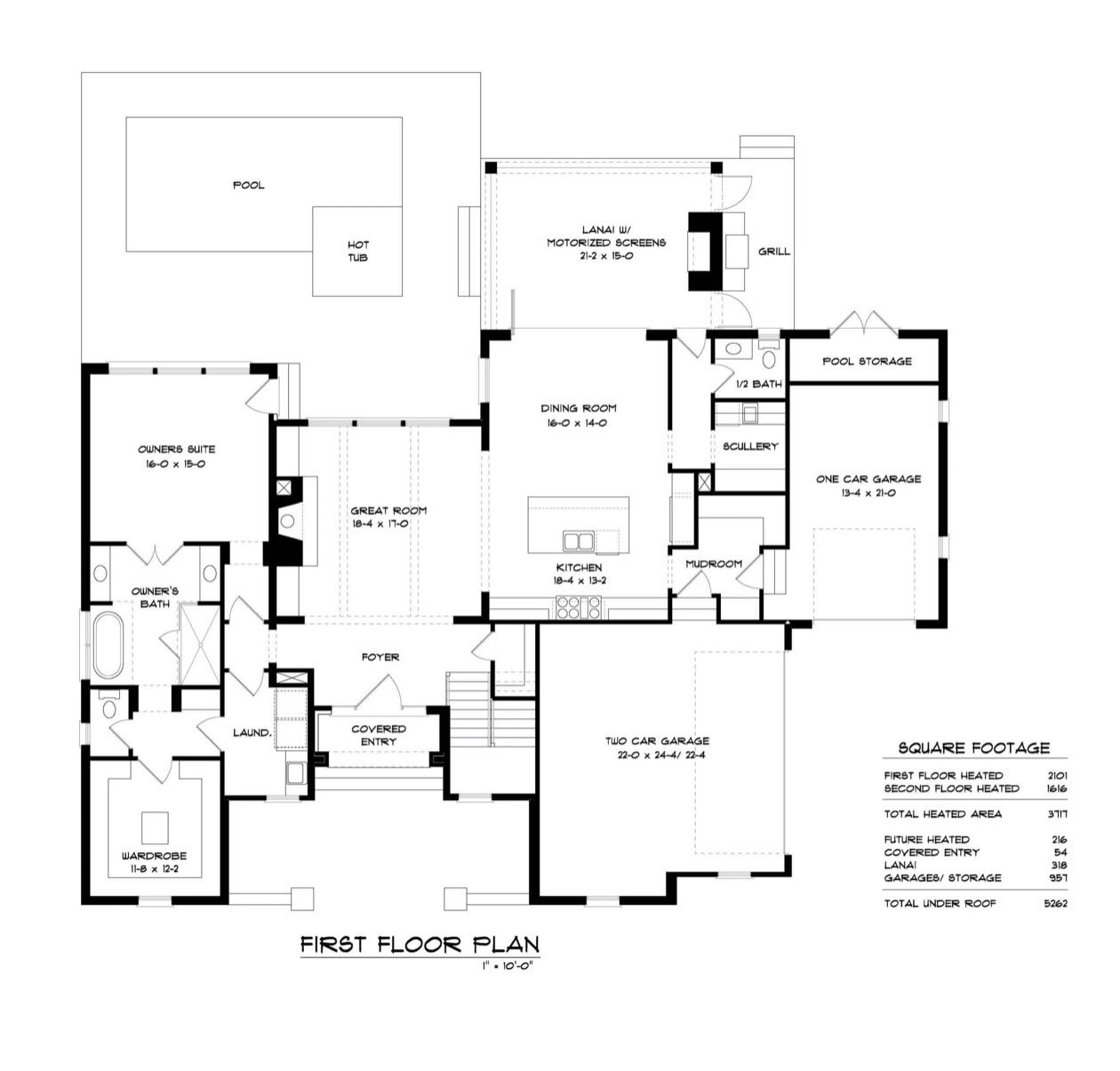 Archdale First Floor Plan