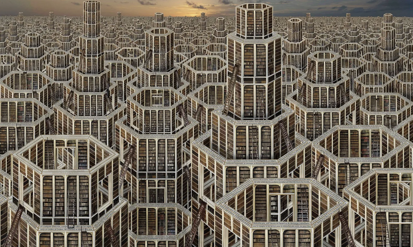The Library of Babel Is Not Real And It Can’t Hurt Me