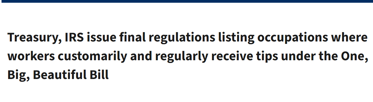 How the Updated “Tipped Occupations” List Impacts Crew, Charter Operations, and Yacht Businesses