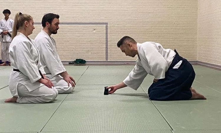 Tad Sesnei Belt Presentation to Paul.JPG