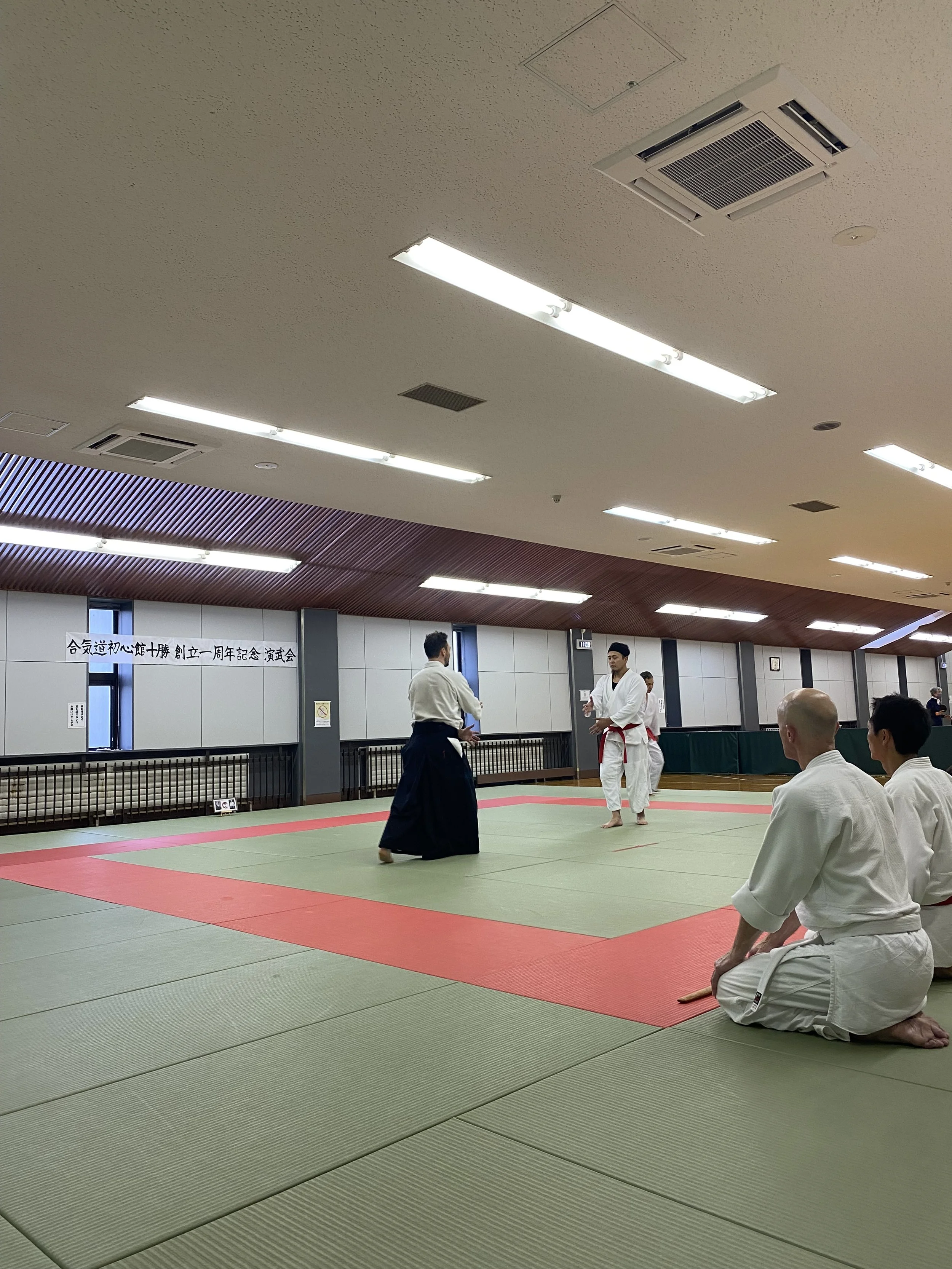 合気道初心館十勝 創立一周年記念演武会のフォトギャラリー