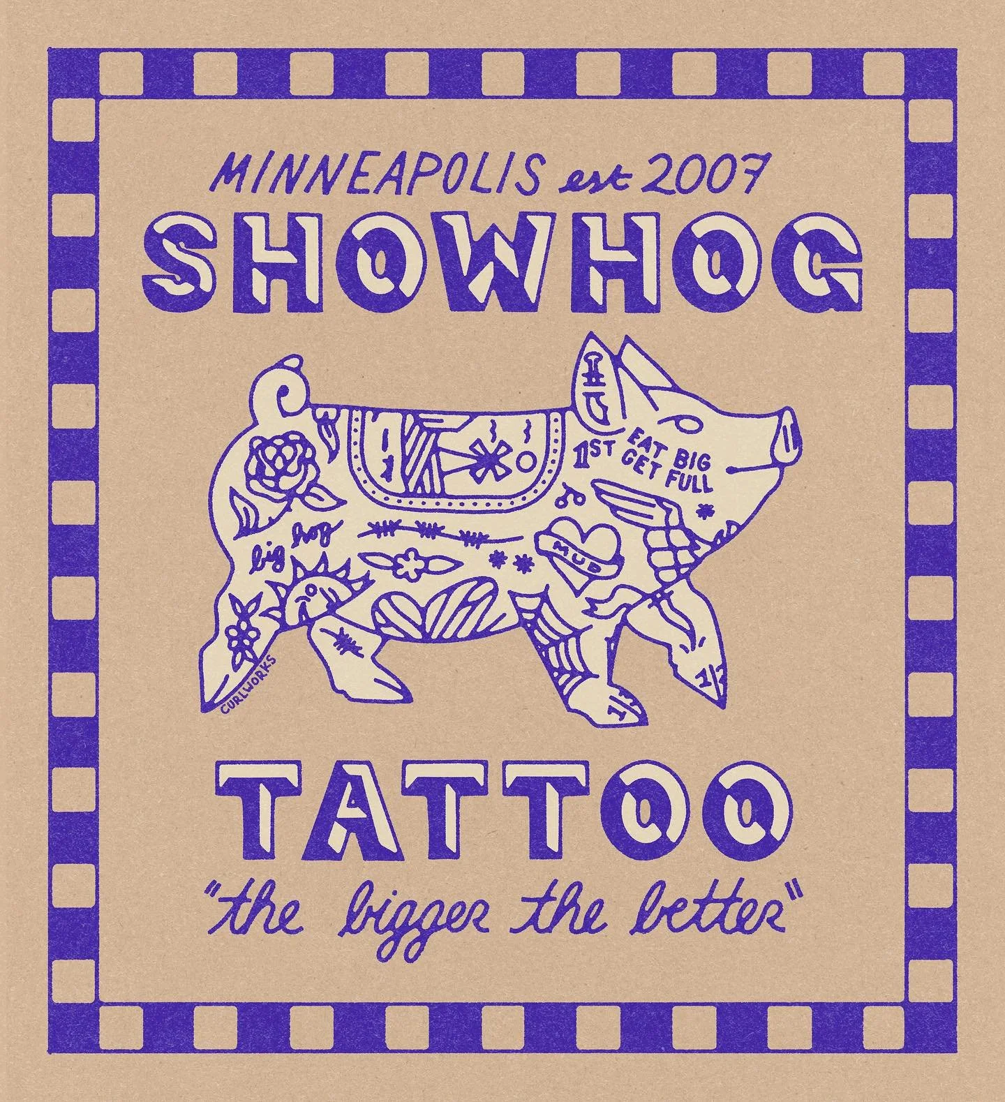 Something fun&mdash; I&rsquo;ve been enjoying coming up with really stupid tattoo shop names. I became really enamored with the show hogs at the state fair this year, I&rsquo;ve never seen a hog show and I love hogs so we made sure to show up right w