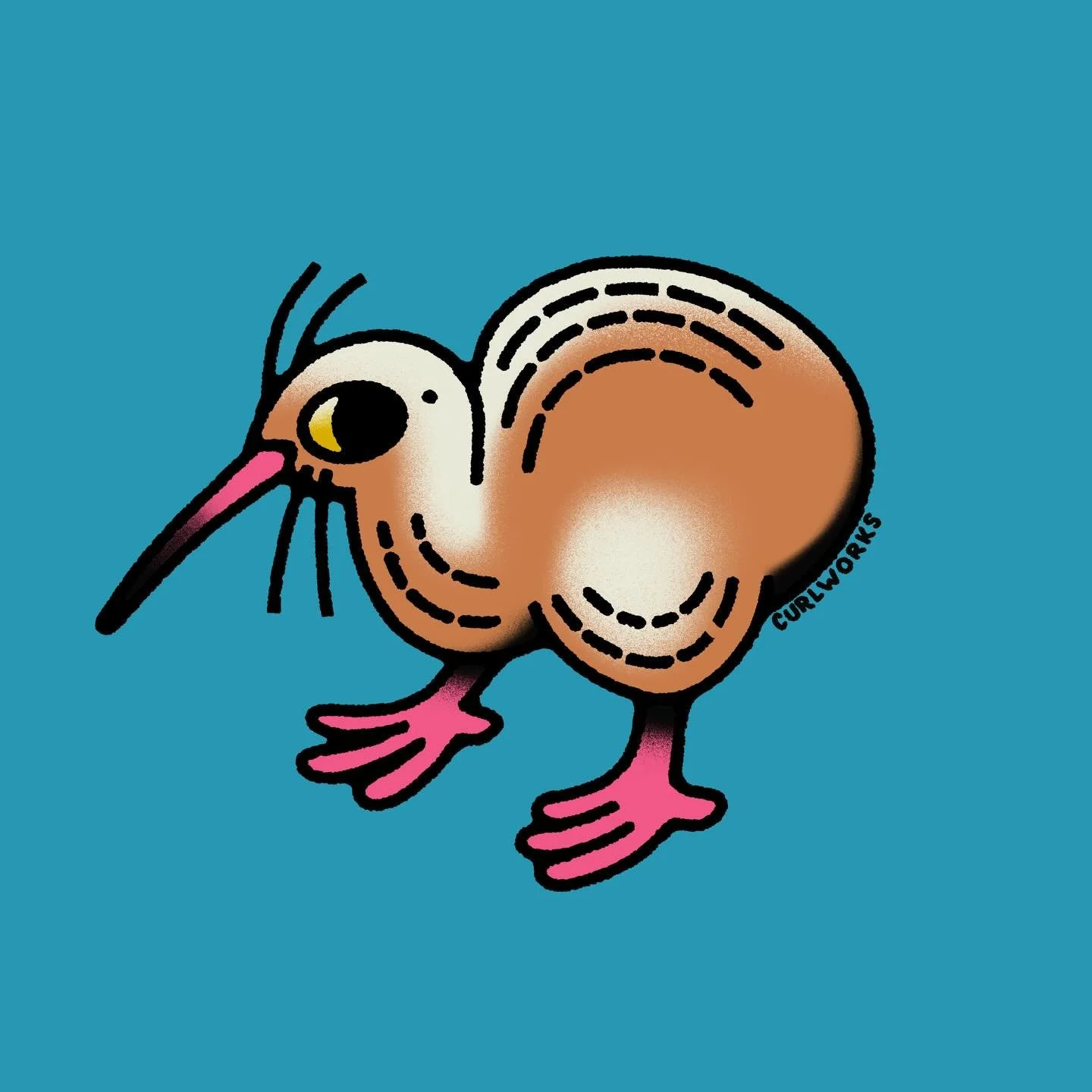 kiwi bird for December&rsquo;s sticker o the month. 

You have until MIDNIGHT TONIGHT to sign up because we are closing the shop and won&rsquo;t be back til Jan 5.