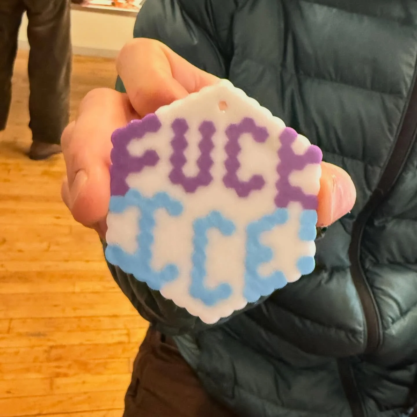 Aly brought her perler beads to the studio garage sale, it was really fun hanging out with folks for a little while! Something I&rsquo;d love to do again soon. 

We also raised nearly $1000 just by selling the crap we no longer needed that had been s