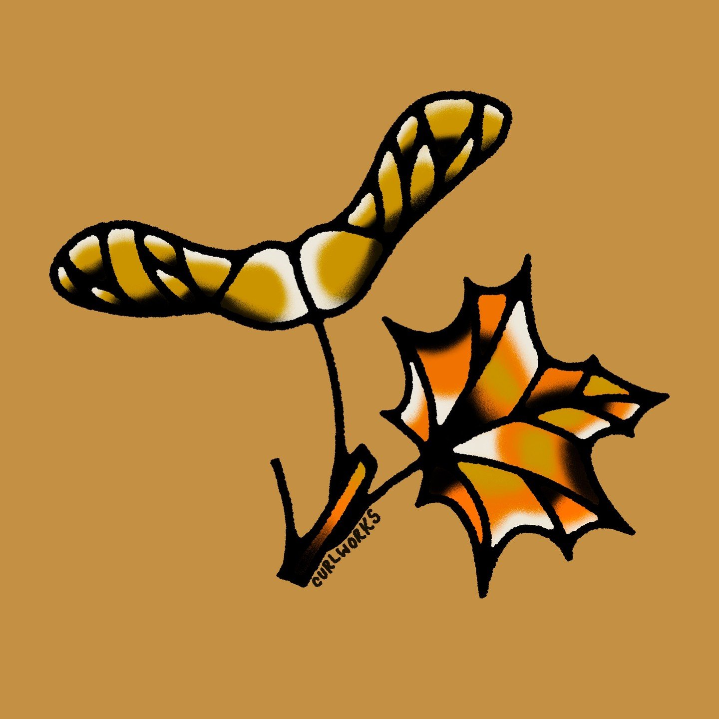 Getting some work done-- here is a tattoo design commission for Adam :) Some leafs. Had a lot of fun with the shading. I've reached the end of my work list so I'm ready to take on more commissions, if you want something like this, reach out to me! My