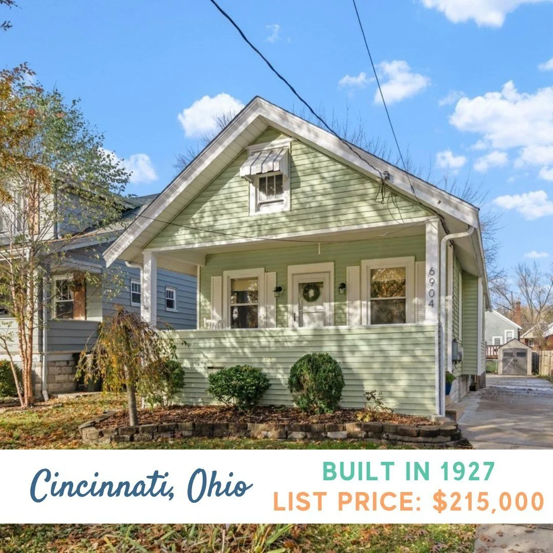 🏡 Is a home too small if it's yours? Small homes at small prices.✨ DM for full listing! ✨

📍 Cincinnati, Ohio
⏳ Built in 1927
🛏️ 2 bedrooms
🛁  1 bathrooms
🏡  812 sq ft
💵 $215,000

Listing courtesy of Ean Molineaux, Coldwell Banker Realty

#Tiny