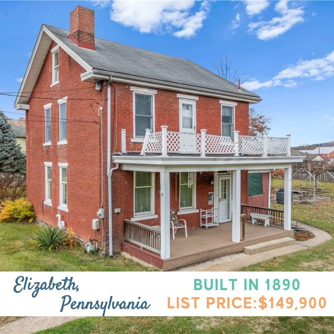🏡 Is a home too small if it's yours? Small homes at small prices.✨ DM for full listing! ✨

📍 Elizabeth, Pennsylvania
⏳ Built in 1890
🛏️ 3 bedrooms
🛁  1.5 bathrooms
🏡  918 sq ft
💵 $149,900

Listing courtesy of Jefferson Hills Real Estate

#TinyO