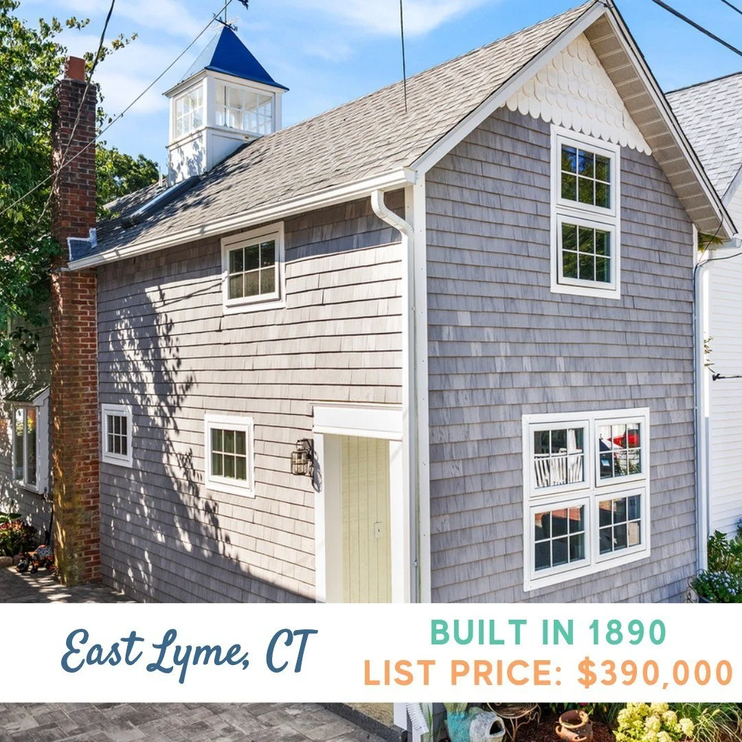 🏡 Is a home too small if it's yours? Small homes at small prices.✨ DM for full listing! ✨

📍 East Lyme, Connecticut 
⏳ Built in 1890
🛏️ 2 bedrooms
🛁  2 bathrooms
🏡  864 sq ft
💵 $390,000

Listing courtesy of Tara Crossley, KEY Real Estate Servic
