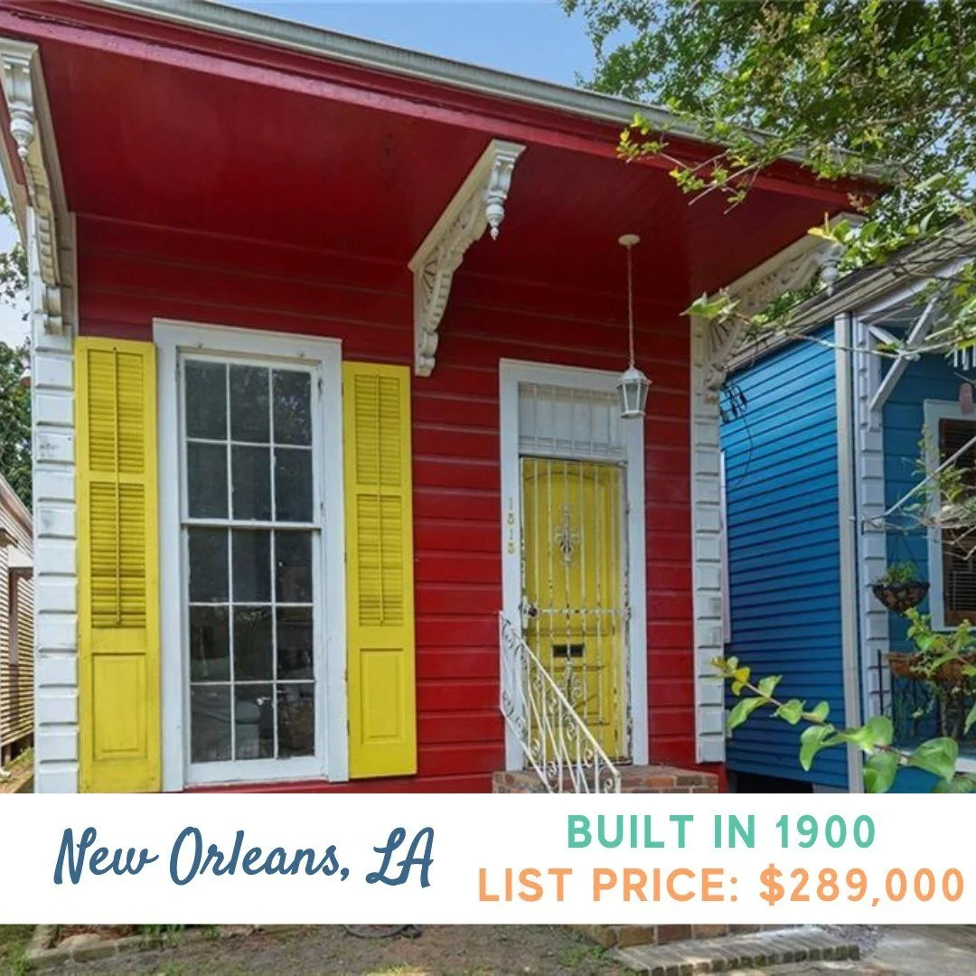 🏡 Is a home too small if it's yours? Small homes at small prices.✨ DM for full listing! ✨

📍 New Orleans, Louisiana
⏳ Built in 1900
🛏️ 2 bedrooms
🛁  1 bathrooms
🏡  885 sq ft
💵 $289,000

Listing courtesy of Danielle Nice, Mirambell Realty

#Tiny