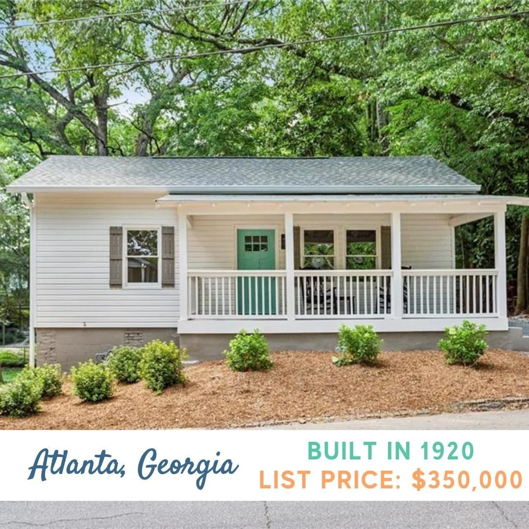 🏡 Is a home too small if it's yours? Small homes at small prices.✨ DM for full listing! ✨

📍 Atlanta, Georgia
⏳ Built in 1920
🛏️ 2 bedrooms
🛁  2 bathrooms
🏡  900 sq ft
💵 $350,000

Listing courtesy of Julie White, Clayton White Realty, LLC

#Tin