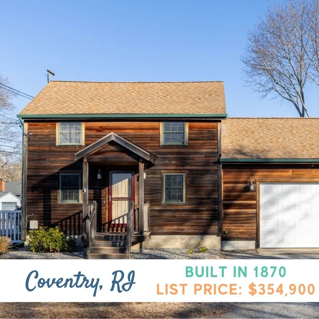 🏡 Is a home too small if it's yours? Small homes at small prices.✨ DM for full listing! ✨

📍 Coventry, Rhode Island
⏳ Built in 1870
🛏️ 2 bedrooms
🛁 1.5 bathrooms
🏡  924 sq ft
💵 $354,900

Listing courtesy of Andrea Robertson, Paul Vanasse and As