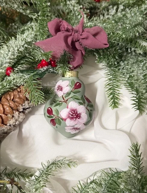 "Blossom" Fine Art Ceramic Ornament