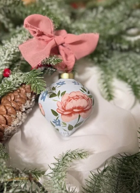 "Isabella" Fine Art Ceramic Ornament