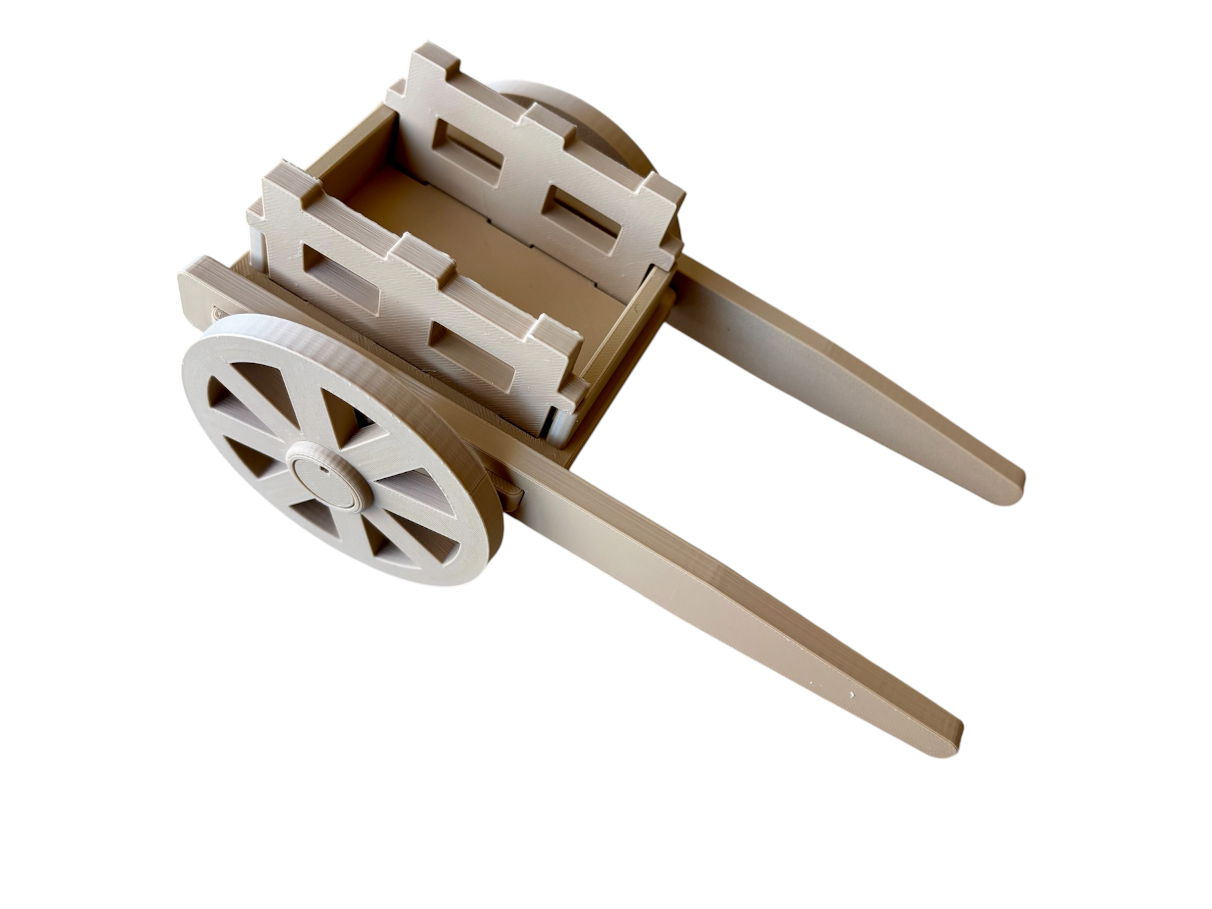 Red River Cart Model Kit - Durable (All Ages)