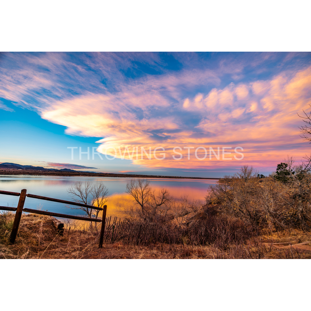 Chatfield Reservoir Sunset