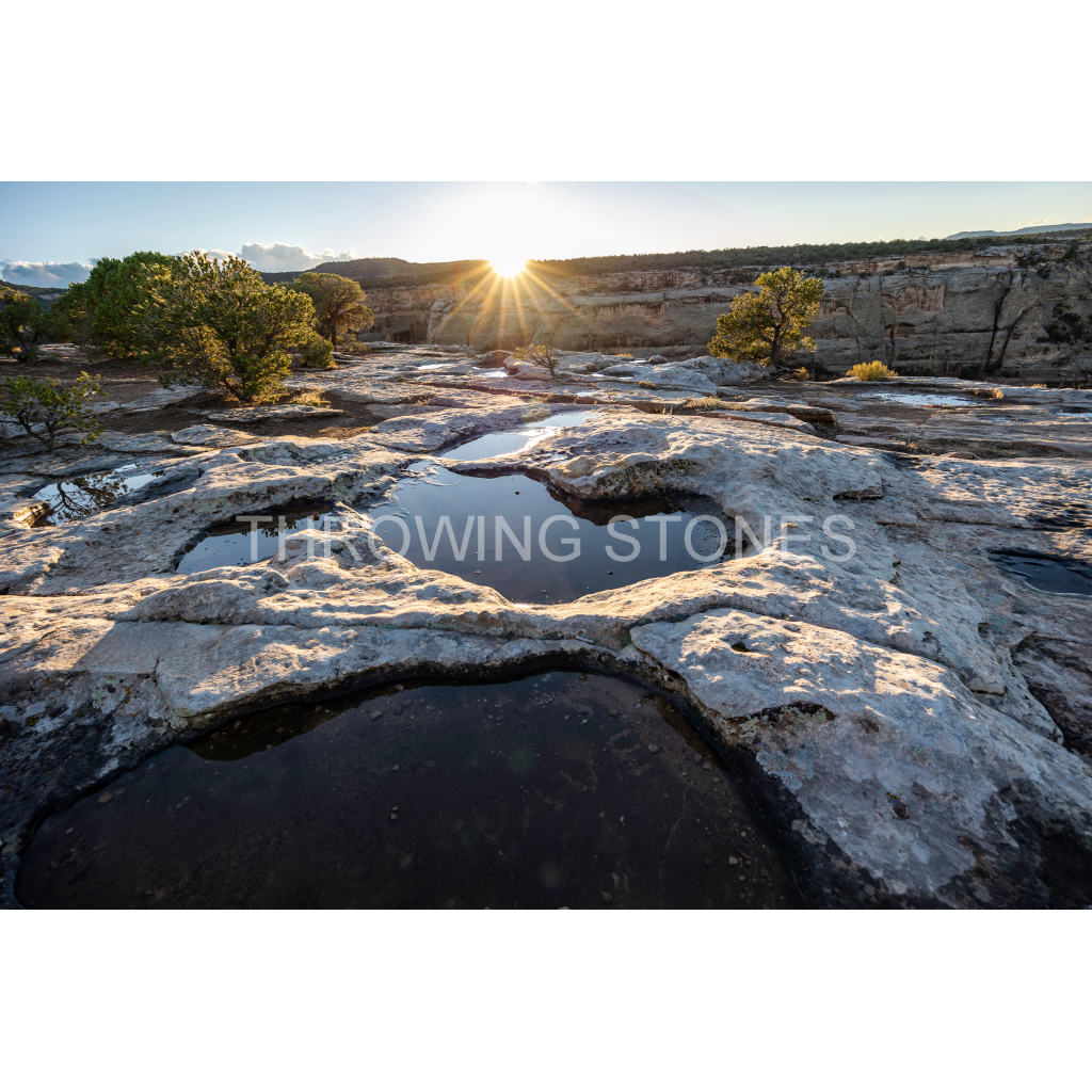 Cold Shivers Point Overlook Sunset, Colorado National Monument #2